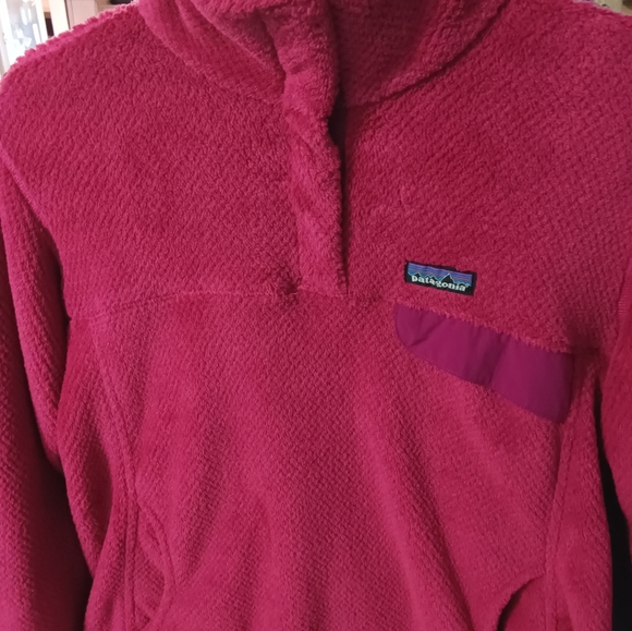 Patagonia * Women's Pink Fleece Jacket - Picture 4 of 8